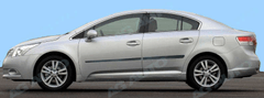 Rider Ochranné boční lišty na dveře, Toyota Avensis III, 2009-2018