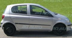 Rider Ochranné boční lišty na dveře, Toyota Yaris, 1999-2005, 5 dveř.