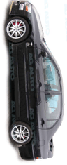 Ochranné boční lišty na dveře, Mitsubishi Lancer Evo VII, 2003-2008