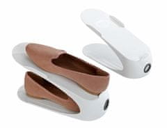 Wenko Organizéry na obuv, bílá barva, sada 4 ks