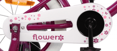 Amigo Flower 14palcové dívčí kolo, fialové