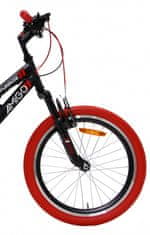 Amigo Fun Ride Junior 20palcové kolo, černo červená