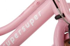 Supersuper Cooper 12palcové dívčí kolo, růžové