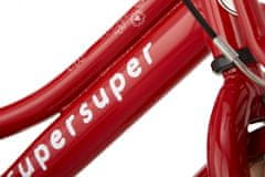 Supersuper Cooper 12palcové dívčí kolo, červené