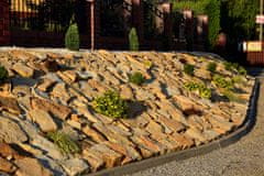Pískovec LARA Přírodní štípaný zdící kámen na zídky, zahrady a jezírka