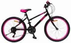 Amigo Power 26palcové dívčí kolo, černo růžové