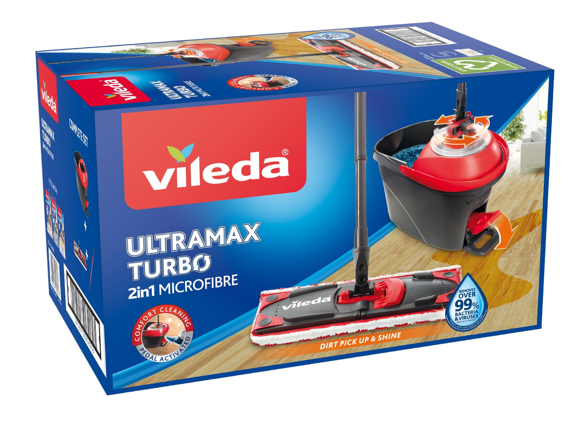 Vileda Ultramat Turbo mop set - VMD parfumerie - drogerie