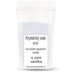 Duhová planeta Krystalický vosk s vůní vanilka bílý Hmotnost: 250 g voskový knot