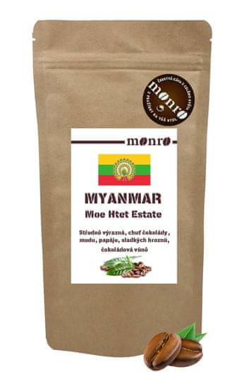 Káva Monro Myanmar Moe Htet Estate zrnková káva 100% Arabica