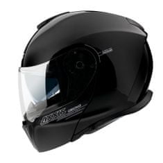 AXXIS HELMETS Výklopná helma AXXIS GECKO SV ABS solid lesklá černá - L