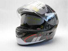 AXXIS HELMETS integrální helma RACER GP CARBON SV - perleťová bílá - L