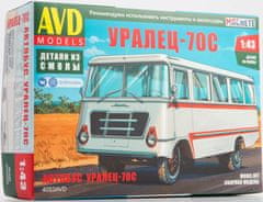 AVD Models Uralets-70S autobus, Model kit 4053, 1/43