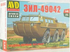 AVD Models ZIL-49042 Obojživelné terénní vozidlo, Model Kit 1357, 1/43