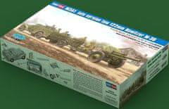 Hobbyboss Hobby Boss - M3A1 Scout Car, late version tow 122mm Howitzer, Model Kit 4537, 1/35