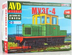 AVD Models MUZG-4 Lokomotiva, Model kit 4049, 1/43