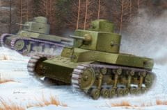 Hobbyboss HobbyBoss - Soviet T-24 Medium Tank, ModelKit 2493, 1/35