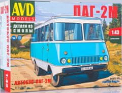 AVD Models PAG-2M autobus, Model kit 1414, 1/43