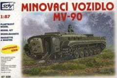 SDV Model MV-90 Minovací vozidlo, Model Kit 87028, 1/87