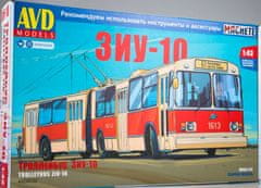 AVD Models ZIU-10 kloubový trolejbus, Model kit 4024, 1/43