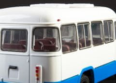 Start Scale Models KAVZ-3270, autobus, bílo-modrý, 1/43