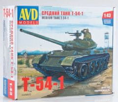 AVD Models Tank T54-1, Model kit 3009, 1/43