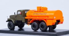 Start Scale Models AC-8,5 KRAZ-255B, armádní cisterna (khaki-oranžová), 1/43