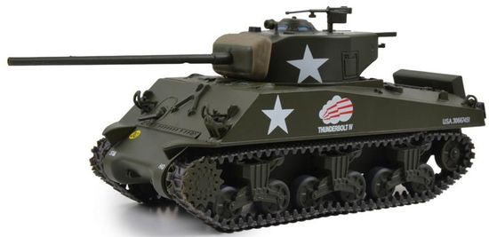 Motor City Classics M4A3(76)W Sherman, US Army, 4th Armored Division, Bastogne, Belgie, prosinec 1944, 1/43