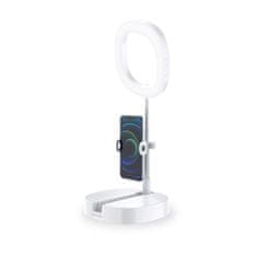 DUDAO F16 Selfie Ring kruhové LED světlo, bílé