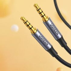 Ugreen AV183 kabel 3.5mm mini jack / 3.5mm mini jack M/M 3m, černý