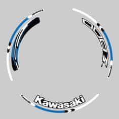 SEFIS sada barevných proužků EASY na kola Kawasaki Z800 modrá
