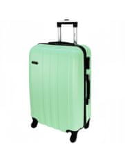 RGL Cestovní kufr skořepinový R740 ,zelený,palubní ,41L,55x40x23