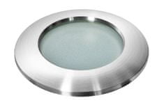 AZZARDO Koupelnové stropní zápustné bodové svítidlo AZzardo Emilio aluminium AZ0810 MR16/GU10 1x50W IP54 9cm hliníkové