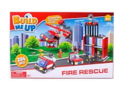 Mikro Trading BuildMeUp stavebnice - Fire rescue 284 ks v krabičce
