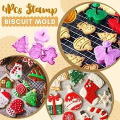 Netscroll Jedinečné modely pro přípravu těch nejlepších sušenek, MoldBiscuits