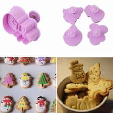Netscroll Jedinečné modely pro přípravu těch nejlepších sušenek, HolidayBiscuits