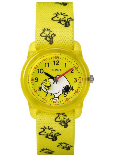Timex Time Teachers Peanuts Snoopy Woodstock