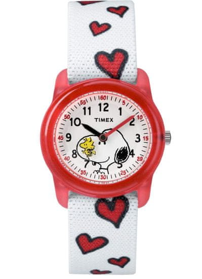 Timex Time Teachers Peanuts Snoopy Hearts