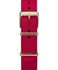 Timex Fairfield Crystal TW2R48600, s červeným textilním řemínkem