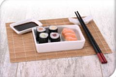 Excellent Houseware Sushi set pro 2 osoby s bambusovou podložkou