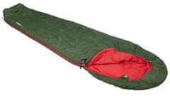 TWM Pak 600 spací pytel polyester 210 x 50/75 cm zelená / červená