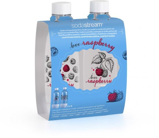 SodaStream Lahev Fuse Love Raspberry 2x 1l - rozbaleno