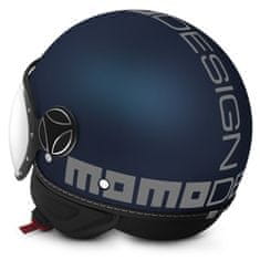 Momodesign Helma MOMO Design FIGHTER EVO blue matt silver - 2XS