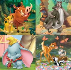 Educa Puzzle Disney pohádky 4v1 (12,16,20,25 dílků)