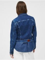 Pepe Jeans Modrá dámská džínová bunda Pepe Jeans Core XS