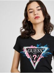 Guess Černé dámské tričko Guess Kathe XS