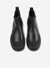 Camper Černé dámské kotníkové kožené boty Camper Cien 36