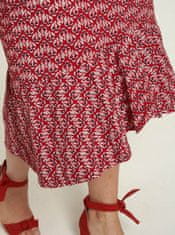 Tranquillo Červená květovaná sukně Tranquillo S