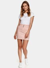 Top Secret Růžová džínová pouzdrová mini sukně TOP SECRET L