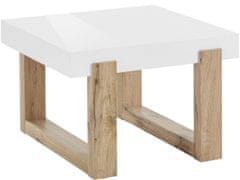 Danish Style Odkládací stolek Solide, 60 cm, bílá