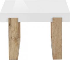 Danish Style Odkládací stolek Solide, 60 cm, bílá